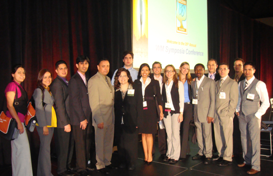 DOE Fellows and ARC Staff Participate in the Department of Energy’s 2009 Waste Management Conference