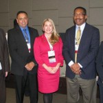 Leo Lagos and Heidi Henderson with panel members at WM2012