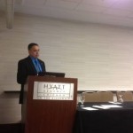 Dr. Lagos presenting D&D technology research at DD&R 2012