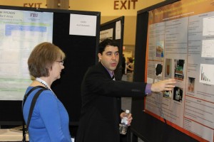 DOE Fellows (Hansell Gonzalez) at WM15 Student Poster Competition/Exhibition