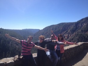 ARC staff and students at 8K feet