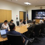 Applied Research Center’s scientists/engineers and DOE-EM Leadership (Mr. Mark Gilbertson, Mr. Andrew Szilagyi) along with DOE Cooperative Agreement Technical Monitor (Mr. John De Gregory).