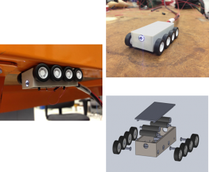 Remote controlled inspection tool for double-shell tank (DST) primary tanks