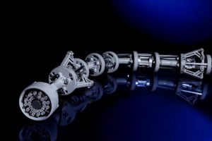 Pneumatic pipe crawle