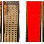 Imaging and quantification of modes of failure for a contaminated DCB coupon.