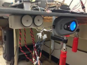 Testing of the prototype of the slot inspection tool.