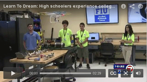 Learn To Dream: High schoolers experience college classes