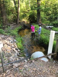 Noosha Mahmoudi with Ron Hariprashad at SRS