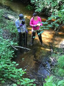 Noosha Mahmoudi with Ron Hariprashad at SRS