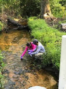 Noosha Mahmoudi with Ron Hariprashad at SRS