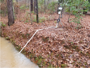 Remote monitoring stations being installed at SRS.