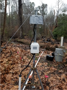 Remote monitoring stations being installed at SRS.