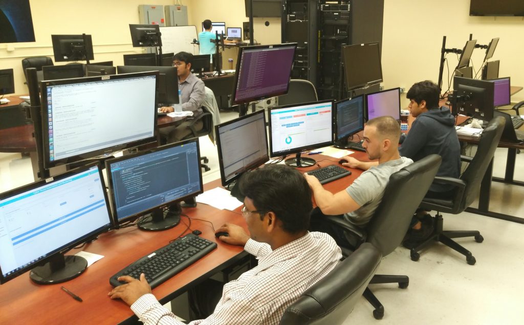 DOD Fellows and ARC Cybersecurity staff working on CTAM project for DOD-TRMC