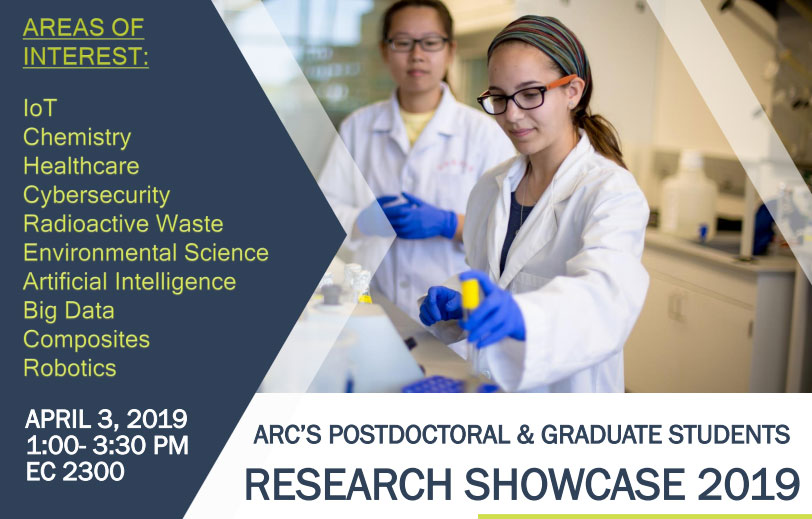 ARC’s Postdoctoral & Graduate Students Research Showcase 2019