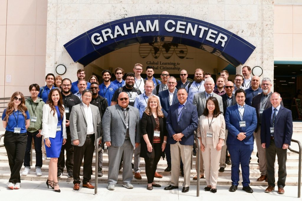 Robotic and Artificial Intelligence Workshop at Florida International University –Group photo